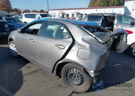 2016 Toyota Corolla Le из США, поврежденный, VIN 2T1BURHE2GC744040